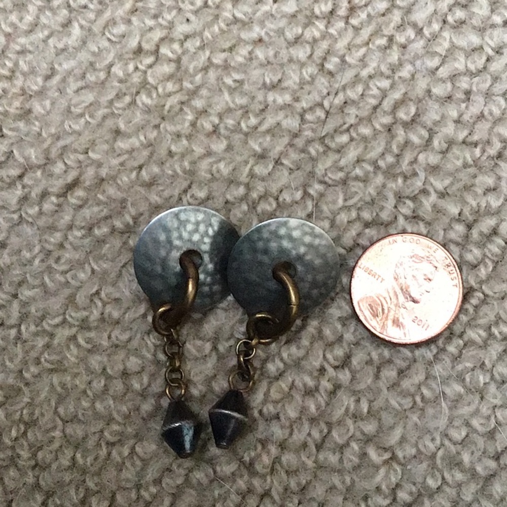 Marjorie Baer estate pierced earrings